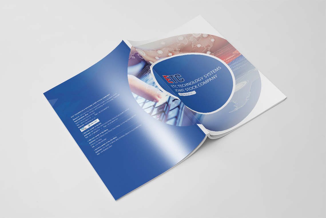 ETC - Thiết kế profile và webstite Công ty Công nghệ ETC